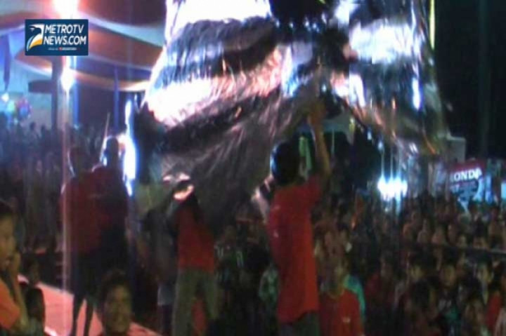 Ajang Lomba Replika Ikan di Festival Tabot