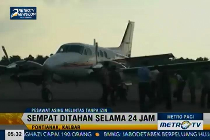 TNI AU Lepas Pesawat Singapura yang Melanggar Wilayah RI