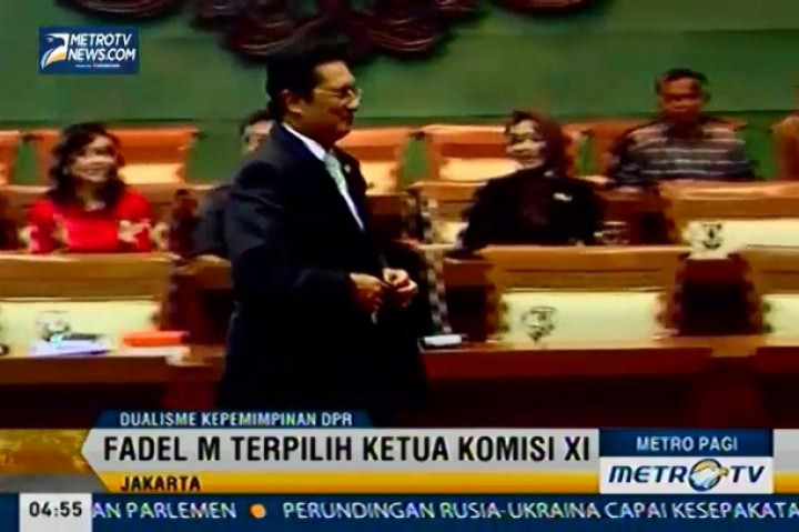 Fadel Muhammad Terpilih Sebagai Ketua Komisi XI Kubu KMP