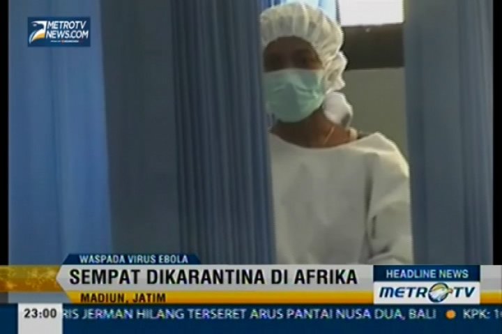 Delapan Warga Madiun Diduga Terjangkit Virus Ebola