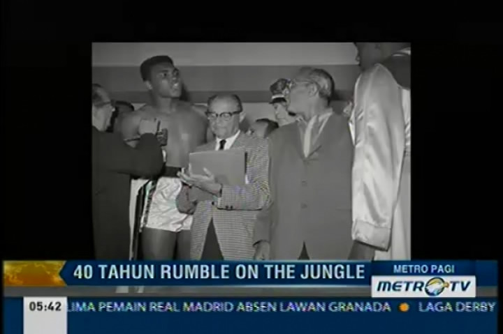 40 Tahun Rumble Of The Jungle  