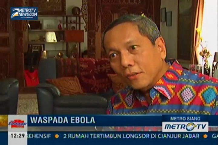 Kepala Balitbang Kemenkes: Masih Menunggu Sampel Darah Pasien Terduga Ebola