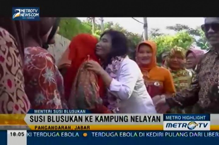 Pulang Kampung, Menteri Susi Langsung Blusukan
