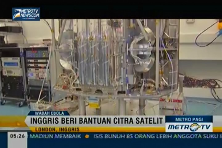 Satelit Inggris Bantu Petakan Wabah Ebola