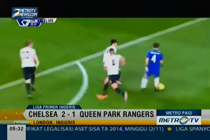 Chelsea Tundukkan QPR di Liga Primer