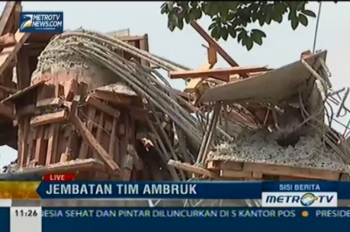 Polisi akan Lakukan Olah TKP di Jembatan Taman Ismail Marzuki