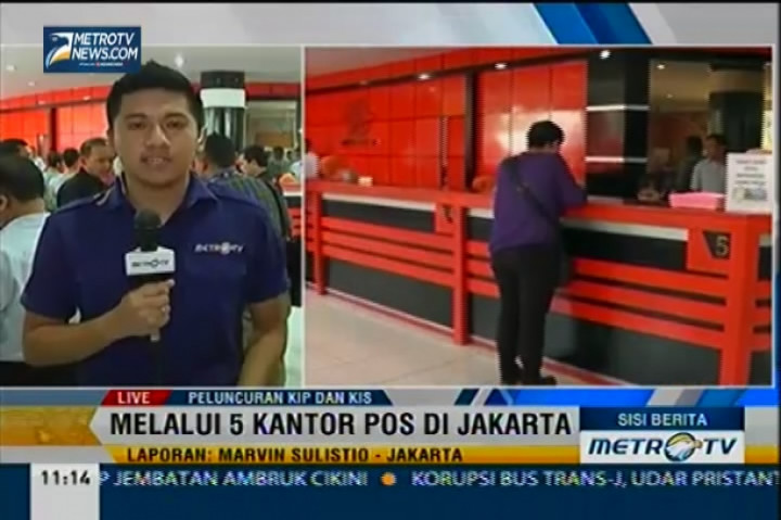 KIP dan KIS Diluncurkan di Lima Kantor Pos Besar Jakarta