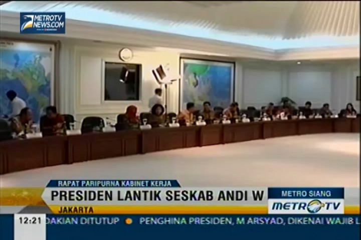 Kabinet Paripurna Membahas Cara Meningkatkan Pendapatan