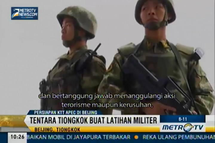 Persiapan KTT APEC di Beijing 