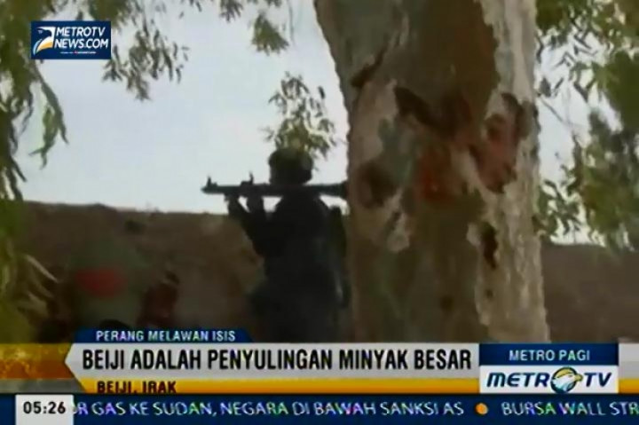 Tentara Irak Berusaha Rebut Kota Beiji dari Kelompok IS