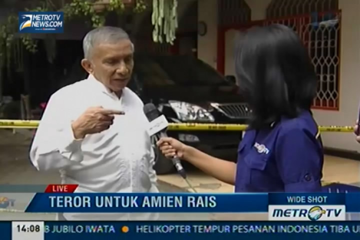 Kronologi Penembakan Rumah Amien Rais