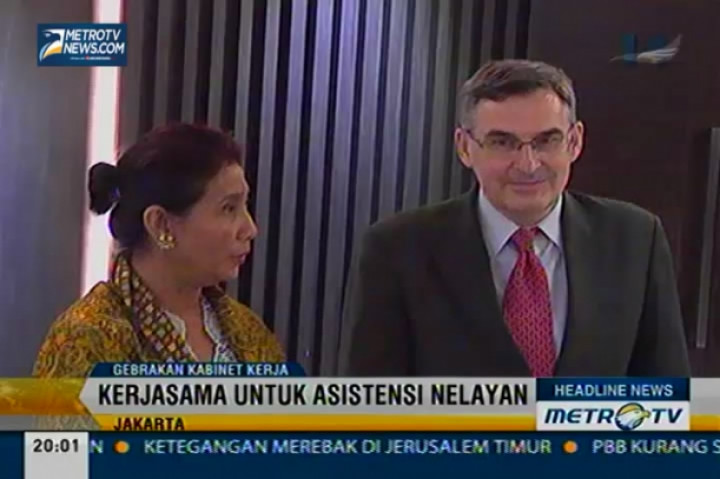 Menteri Susi Pudjiastuti Bertemu Dubes Kanada