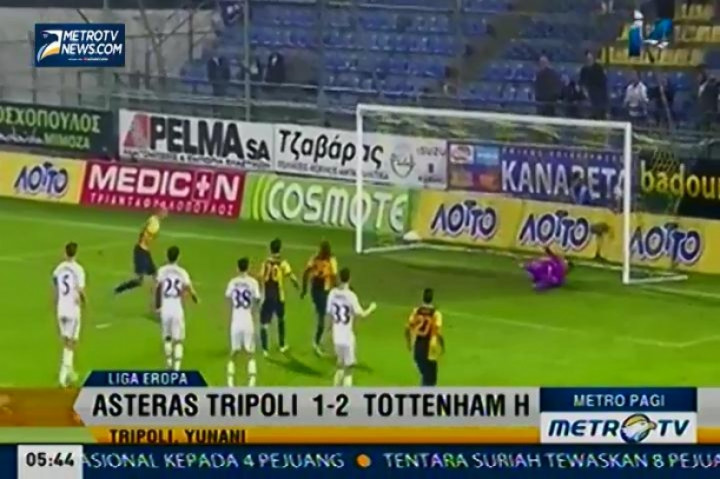 Tottenham Hotspur Sukses Tundukkan Asteras Tripoli 2-1