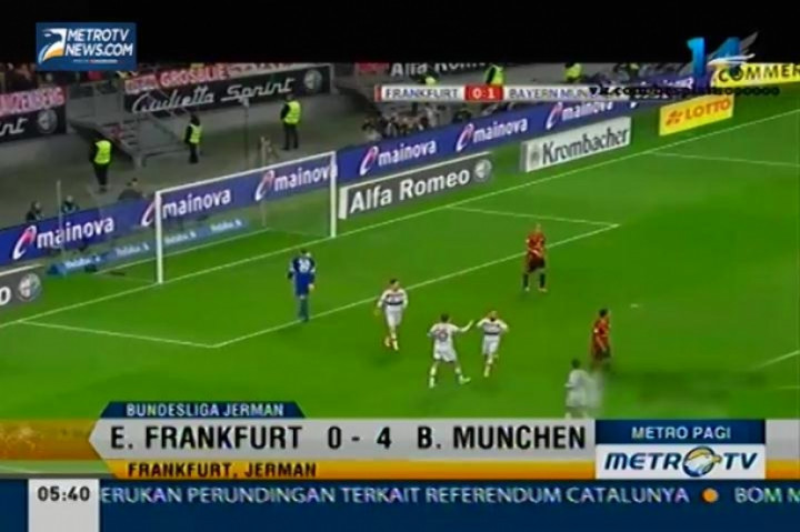 Munchen Taklukkan Frankfurt