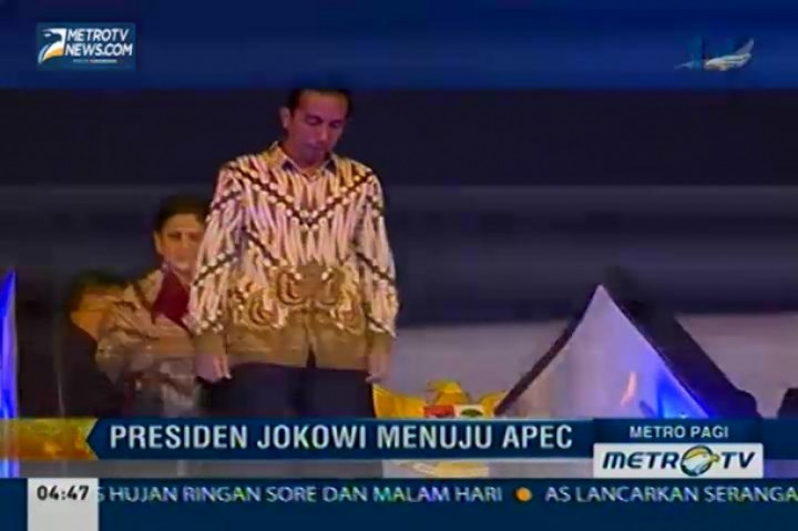 Presiden Jokowi Tiba di Beijing