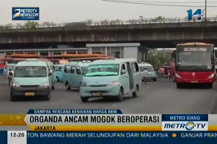 BBM Naik, Organda: BBM Angkot Tetap Subsidi