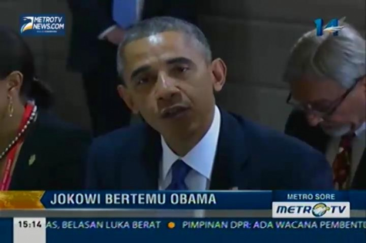 Jokowi Bertemu Obama di Tiongkok   