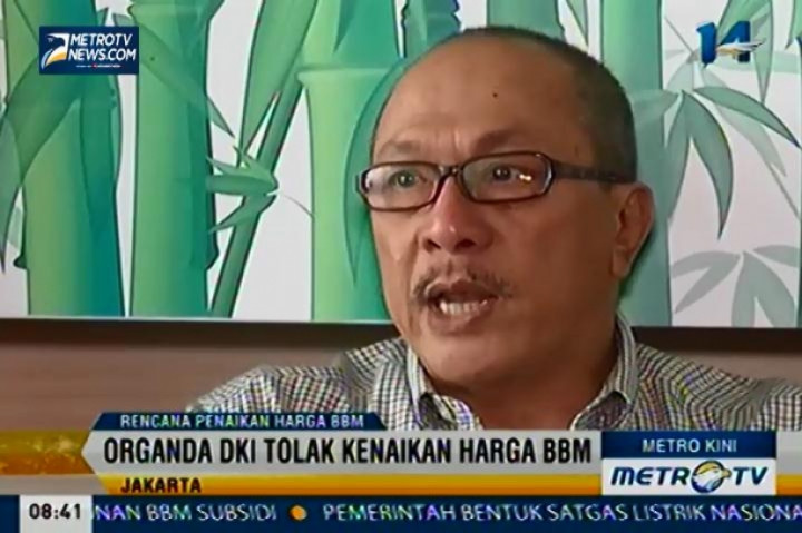 Organda DKI Jakarta Tolak Kenaikan Harga BBM