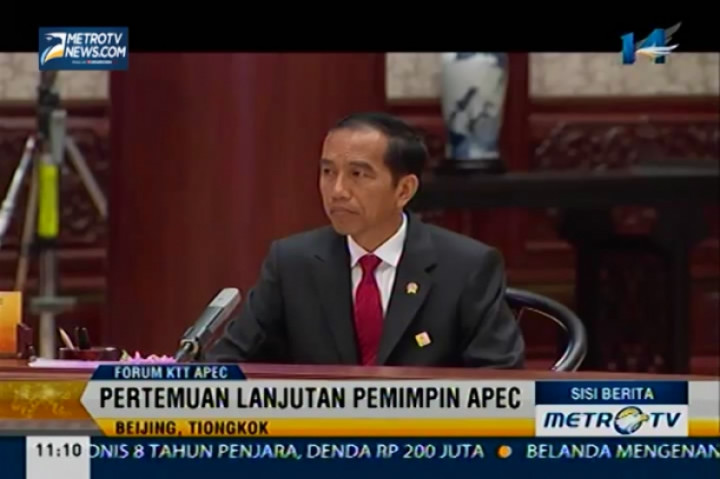 Bahas Ekonomi, Presiden Jokowi Retreat dengan Pemimpin APEC  