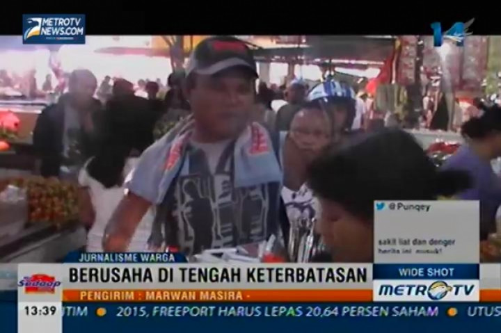 Pedagang Asongan Difable