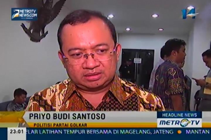 Priyo Minta Ical tidak Mencalonkan Diri Lagi sebagai Ketum Golkar