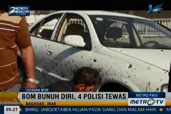 Serangkaian Ledakan Bom Terjadi di Distrik Mansour-Baghdad