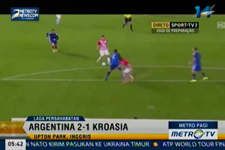 Argentina Tundukkan Kroasia 2-1