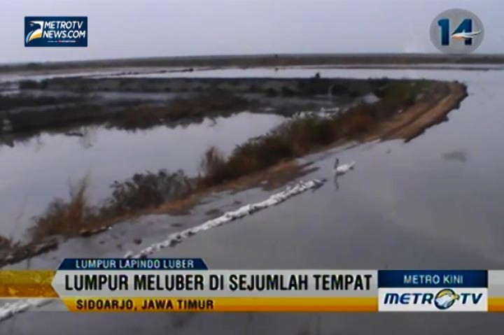 Kondisi Tanggul Lumpur Lapindo Memprihatinkan
