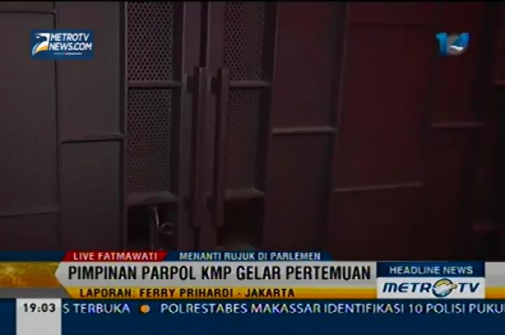 Pimpinan Parpol KMP Berkumpul di Rumah Hatta