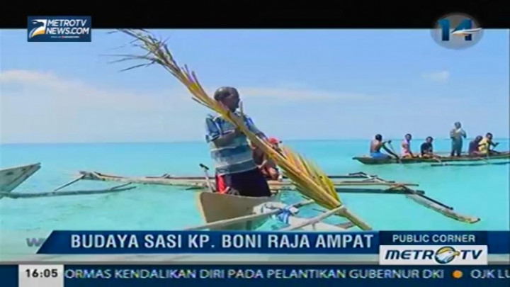 Mengintip Budaya Sasi di Kampung Boni Raja Ampat