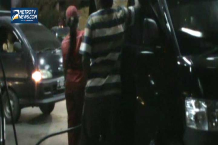 Kondisi Antrian SPBU Binjai Pasca Kenaikan BBM