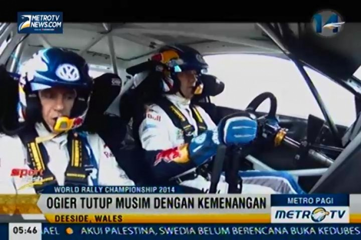 Sebastien Ogier Juara Dunia Rally Wales
