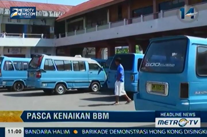 Angkot di Gorontalo Mulai Menaikkan Tarif