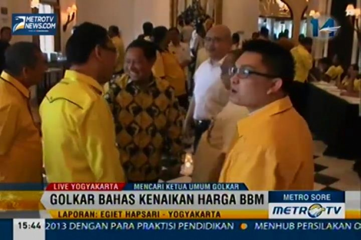 Rapimnas Golkar Bahas Pembenahan Organisasi