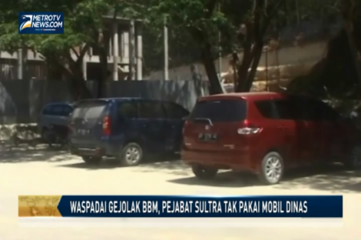 Waspadai Gejolak BBM, Pejabat Sultra tak Pakai Mobil Dinas