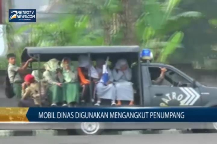 Antisipasi Mogok Nasional, Mobil Dinas Angkut Penumpang