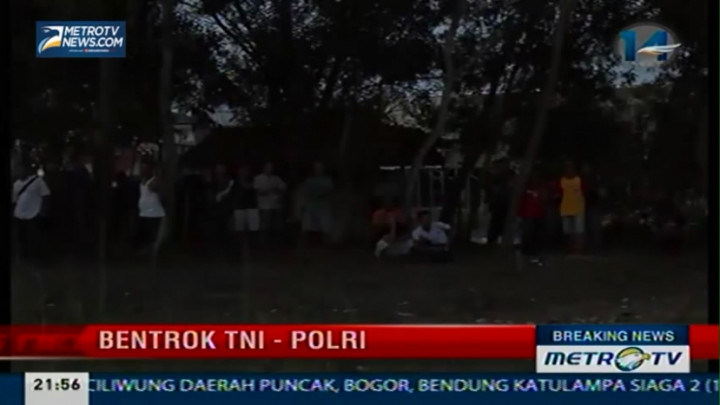 Breaking News: Bentrokan TNI-Polri Batam (2) 