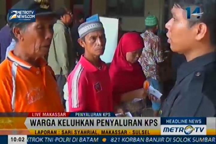Warga Makassar Keluhkan Sulitnya Penyaluran KPS