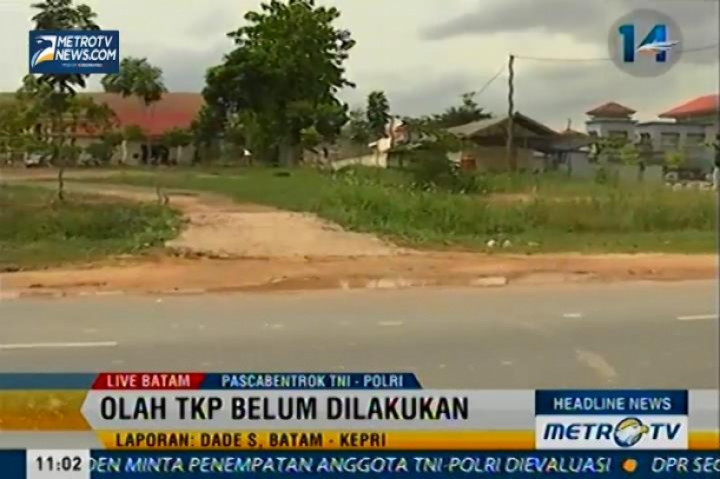 Pascabentrok TNI vs Polri, Olah TKP Belum Dilakukan