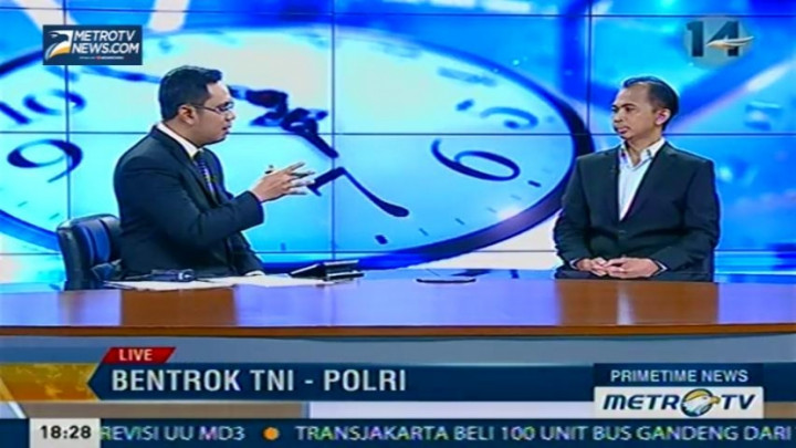 Primetime News: Mencari Akar Masalah Bentrok TNI-Polri (1)