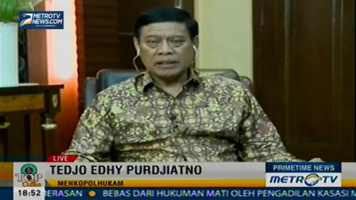 Menkopolhukam: Pimpinan Harus Menindak Tegas Prajurit yang Insubordinasi