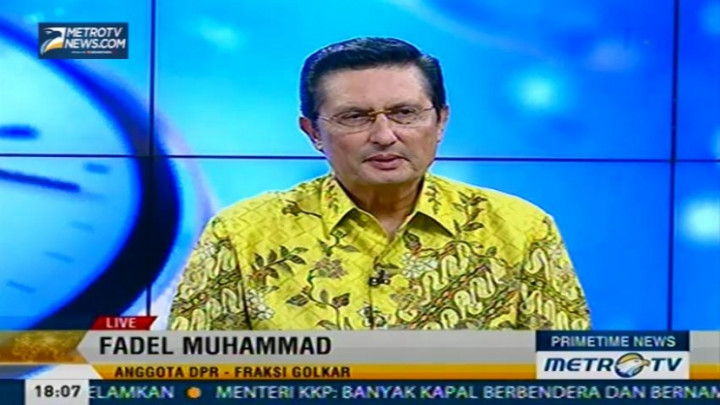 Interpelasi Dilakukan, Fadel: Kita Mau Tanya Bagaimana Alokasi Anggaran Dana Bantalan