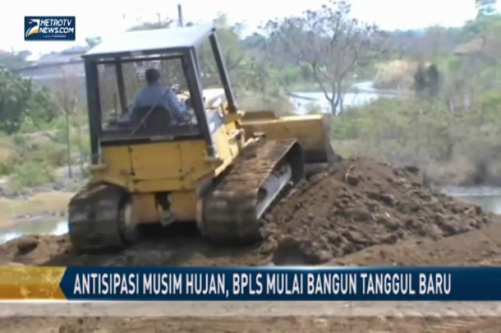Antisipasi Musim Hujan, BPLS Mulai Bangun Tanggul Baru 