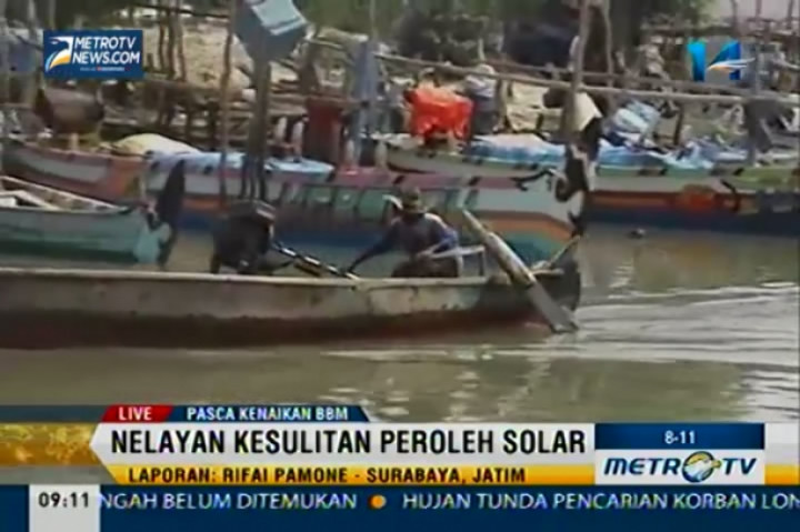 Pascakenaikan BBM, Nelayan di Sidoarjo Kesulitan Peroleh Solar