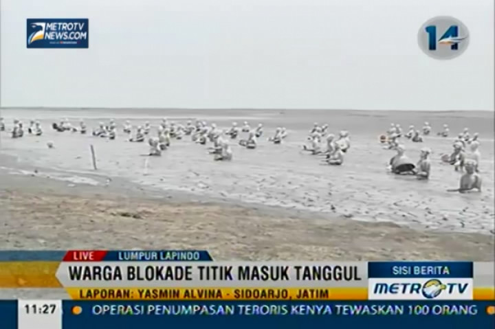 Korban Lapindo Tolak BPLS Tambah Tanggul