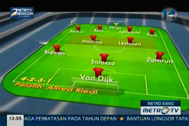 Riedl Optimis Indonesia Menang Lawan Filipina