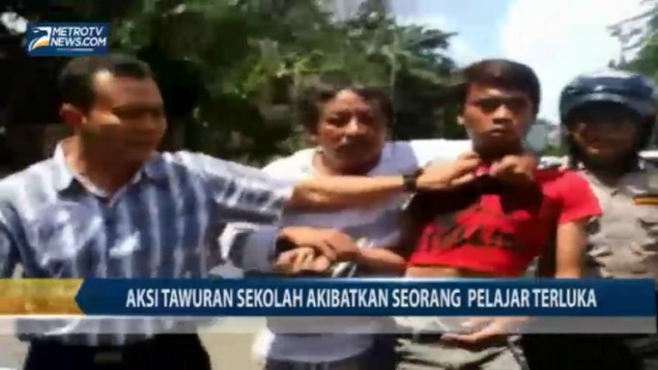 Aksi Tawuran Pelajar di Semarang Akibatkan Satu Orang Terluka 