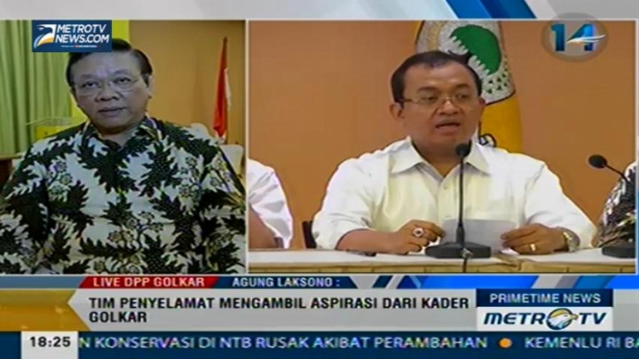 Agung Laksono: Tim Penyelamat Ingin Munas yang Demokratis
