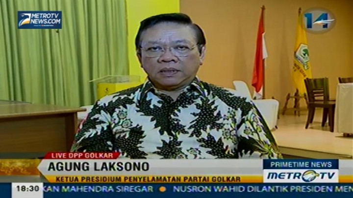 Tim Penyelamat Minta Aburizal Bakrie Dinonaktifkan