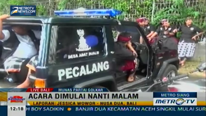 Polisi Siapkan Pengamanan Lima Lapis di Lokasi Munas Partai Golkar